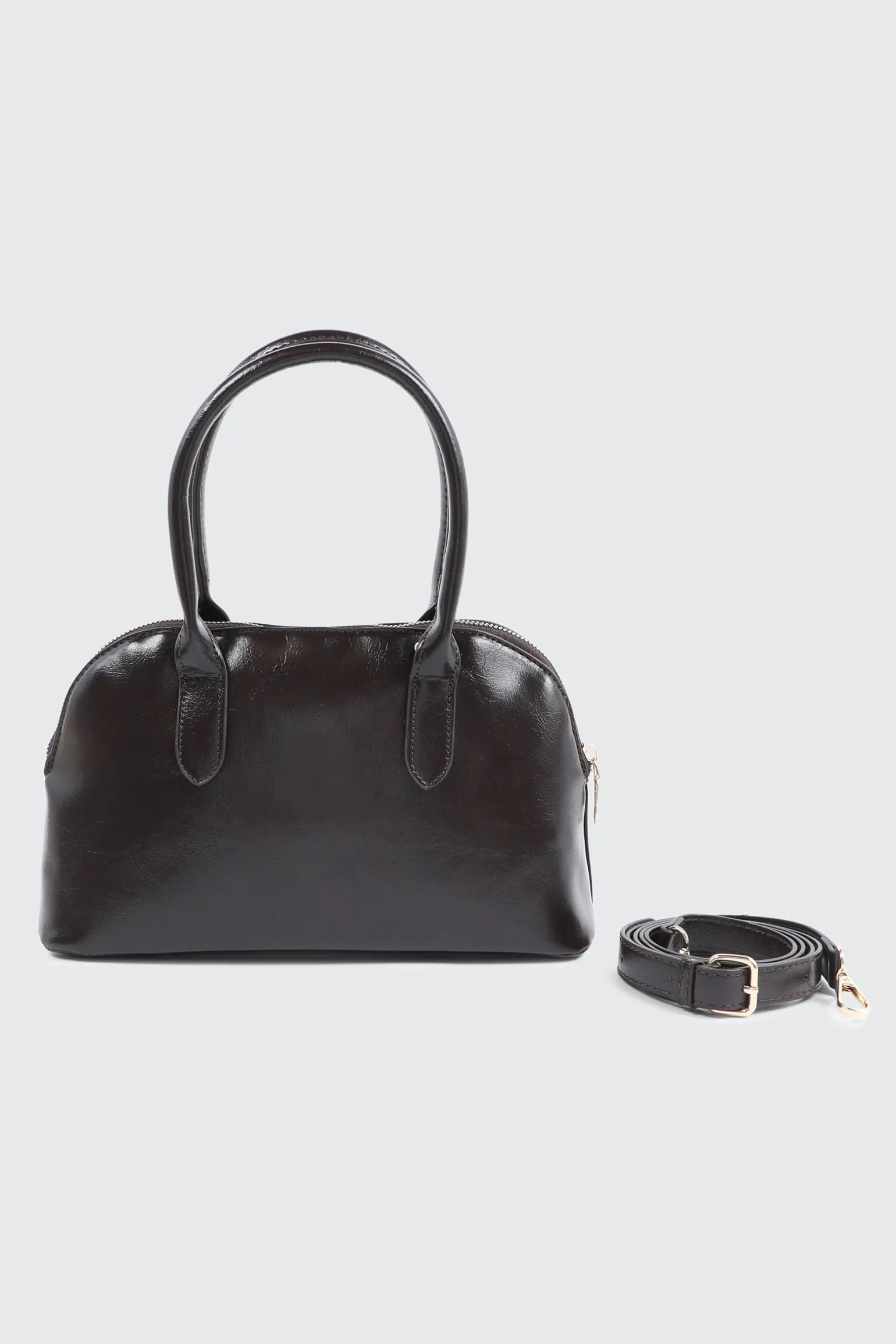 Faux Leather Tote Bag