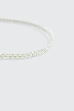 Faux Pearl headband