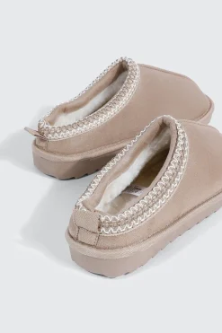 Faux Sheepskin Clogs