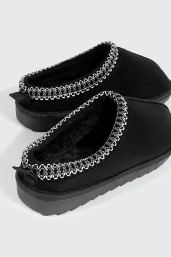 Faux Sheepskin Clogs