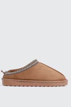 Faux Sheepskin Clogs