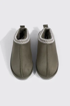 Faux Sheepskin Clogs