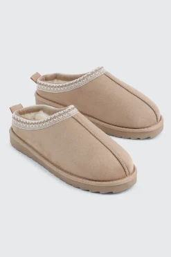 Faux Sheepskin Clogs