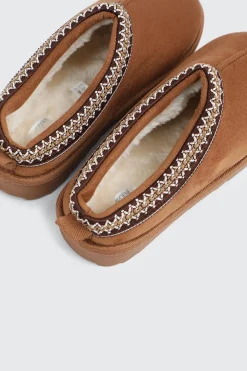 Faux Sheepskin Clogs