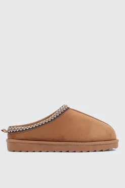 Faux Sheepskin Clogs