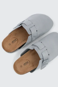 Faux Suede Clogs