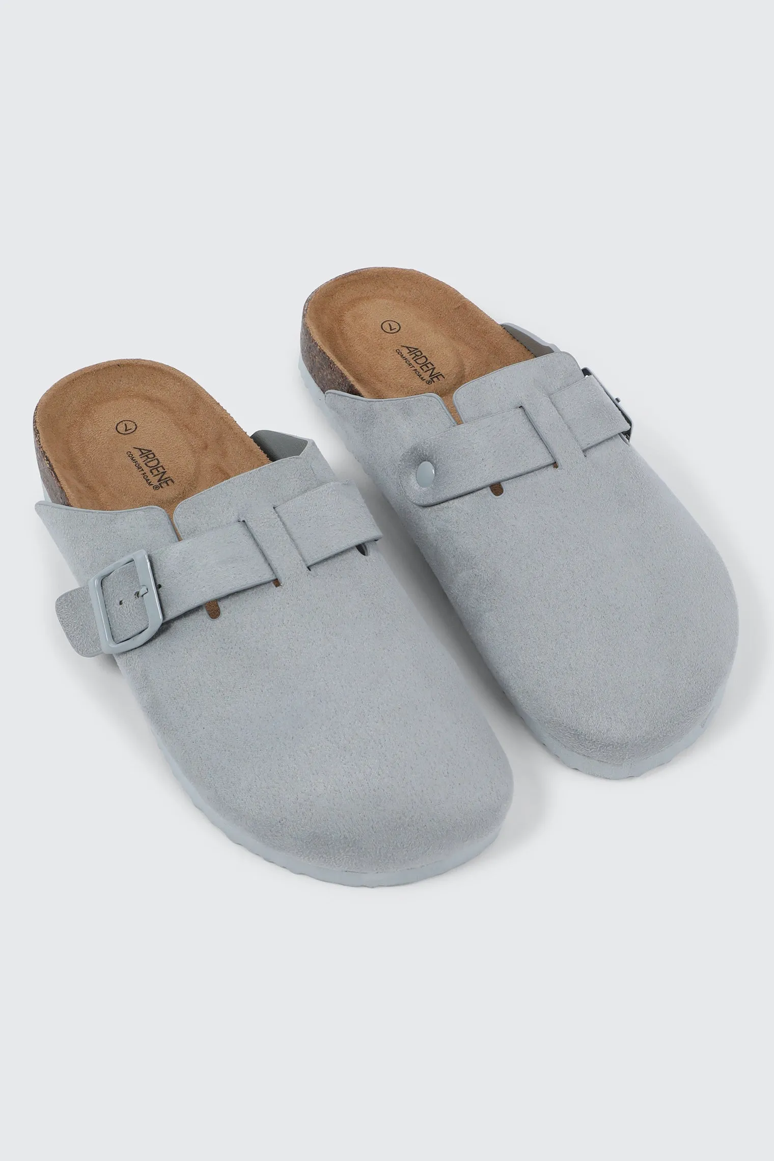 Faux Suede Clogs