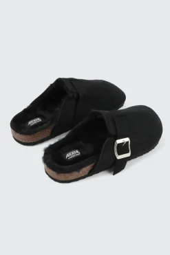 Faux Suede Clogs
