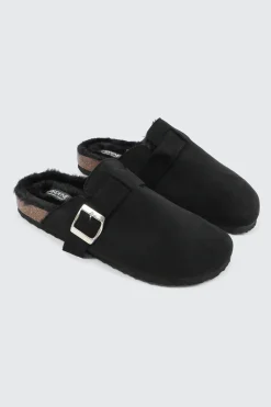 Faux Suede Clogs