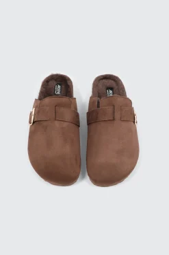 Faux Suede Clogs
