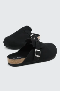 Faux Suede Clogs