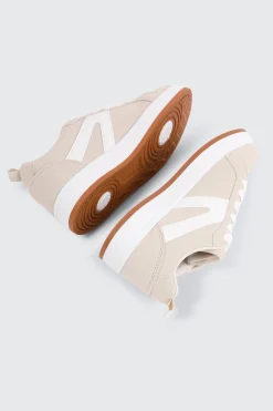 Faux Suede Contrast Sneakers