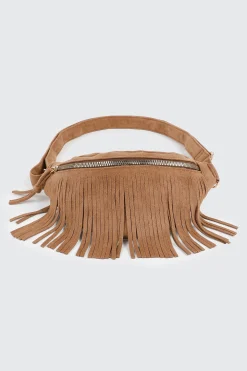 Faux Suede Fanny Pack