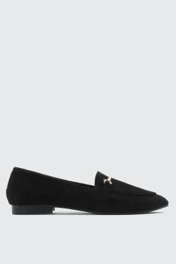 Faux Suede Loafers