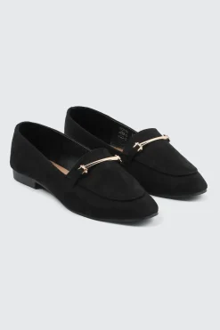 Faux Suede Loafers