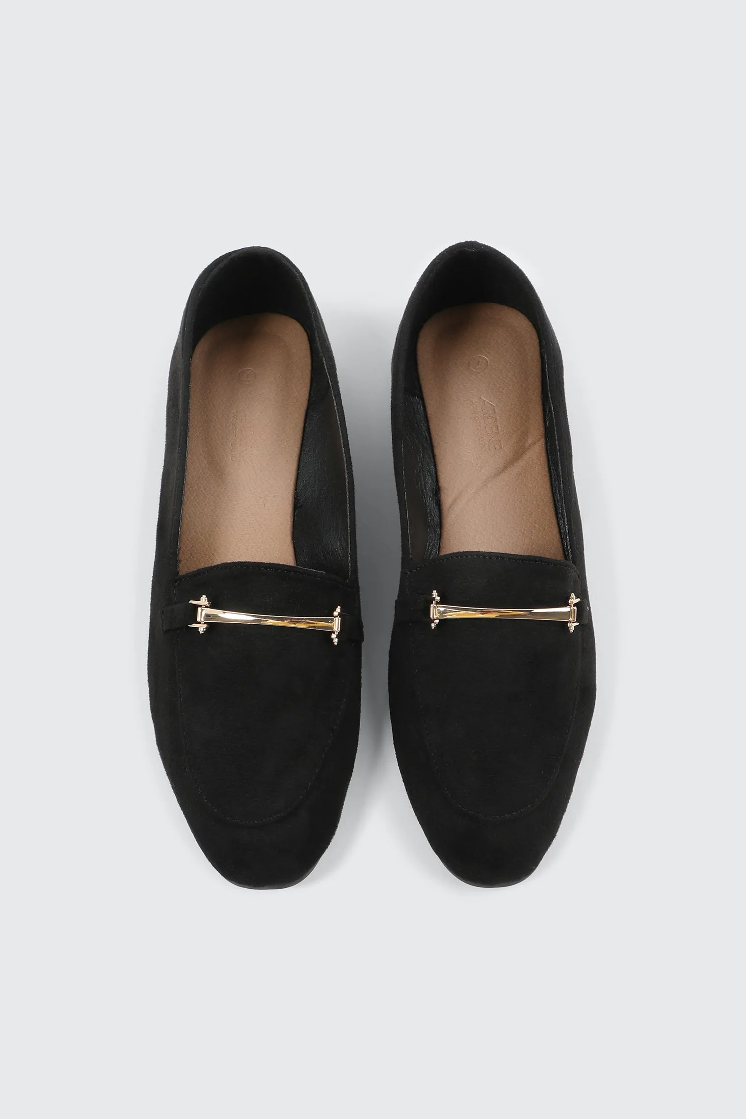 Faux Suede Loafers