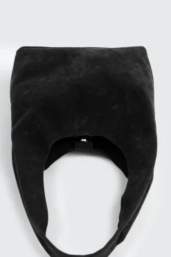 Faux Suede Shoulder Bag