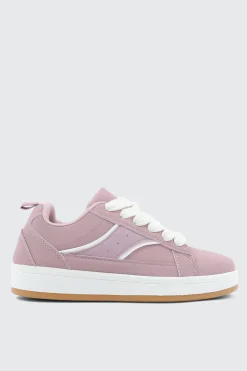 Faux Suede Sneakers