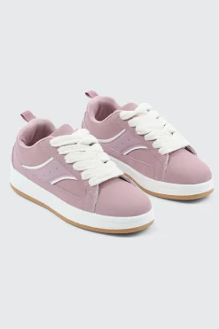 Faux Suede Sneakers