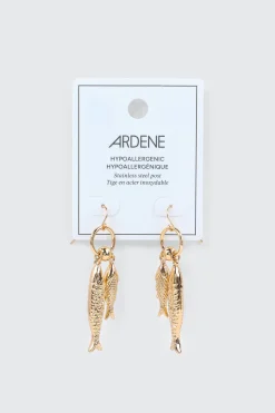 Fish Drop Earrings