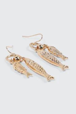 Fish Drop Earrings