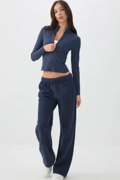 Fitted Zip Up Top