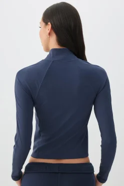 Fitted Zip Up Top