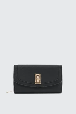 Flap Wallet with Coin Compartment