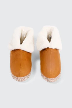 Flip Collar Bootie Slippers