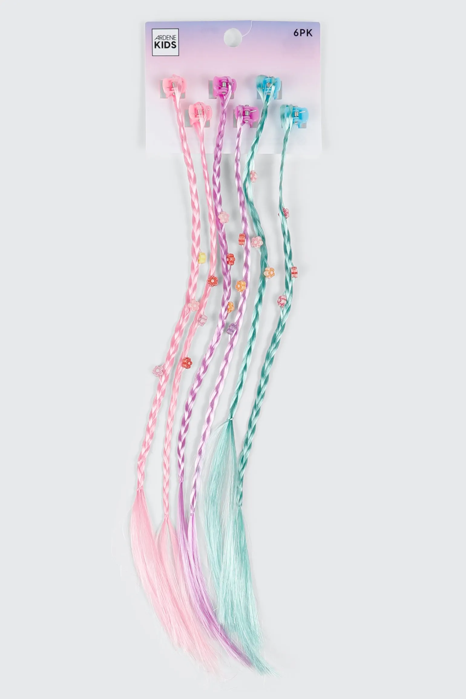 Floral Braided Hair Extensions