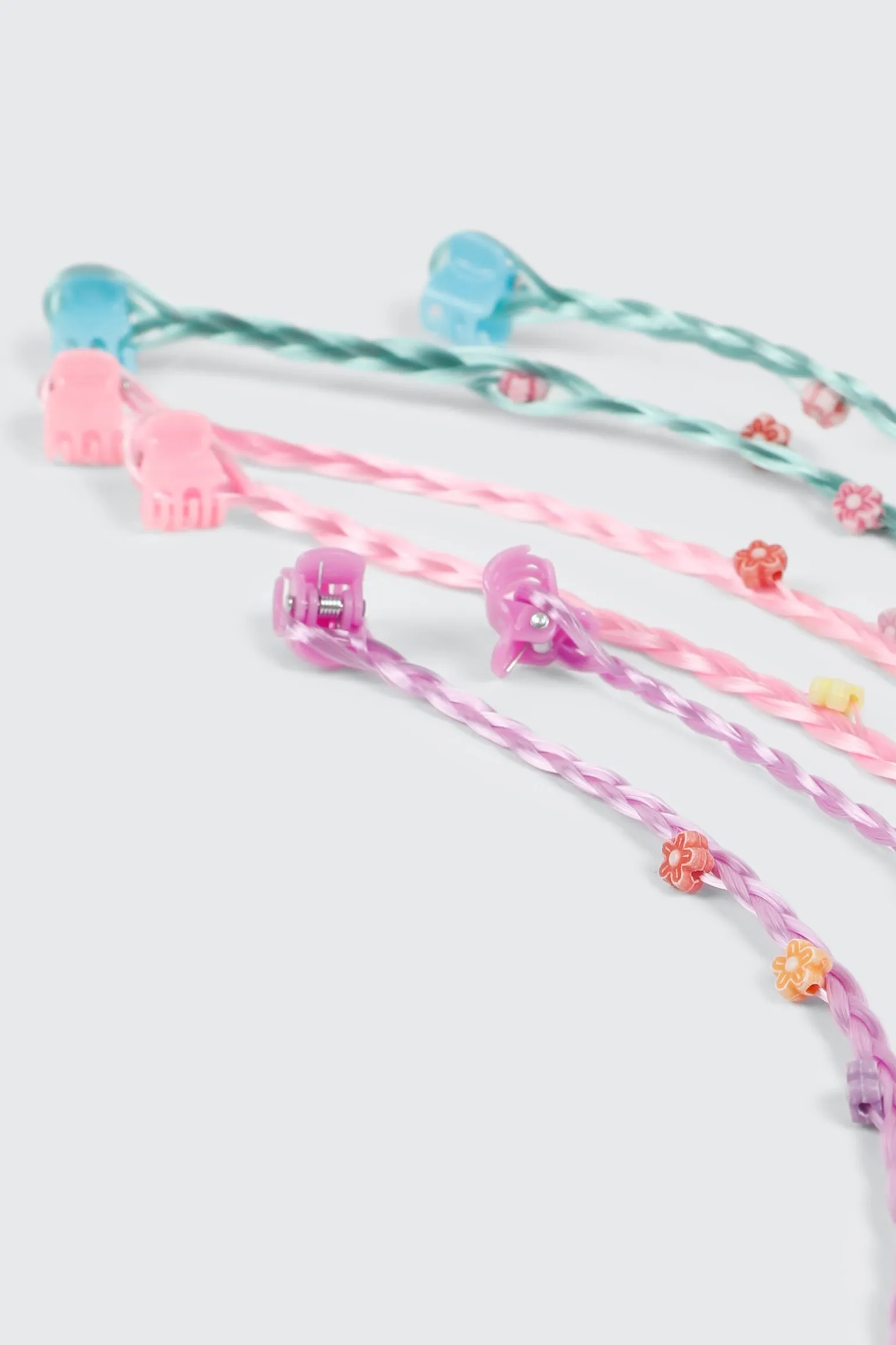 Floral Braided Hair Extensions