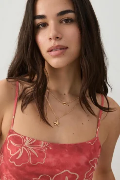 Floral Mesh Midi Dress