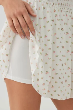 Floral Smocked Mini Romper