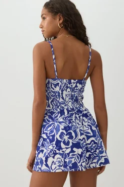 Floral Smocked Romper