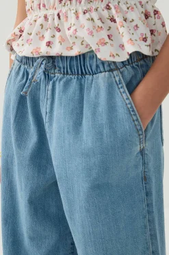 Flowy Denim Pants