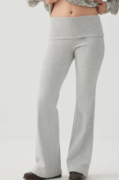 Foldover Flare Leg Leggings