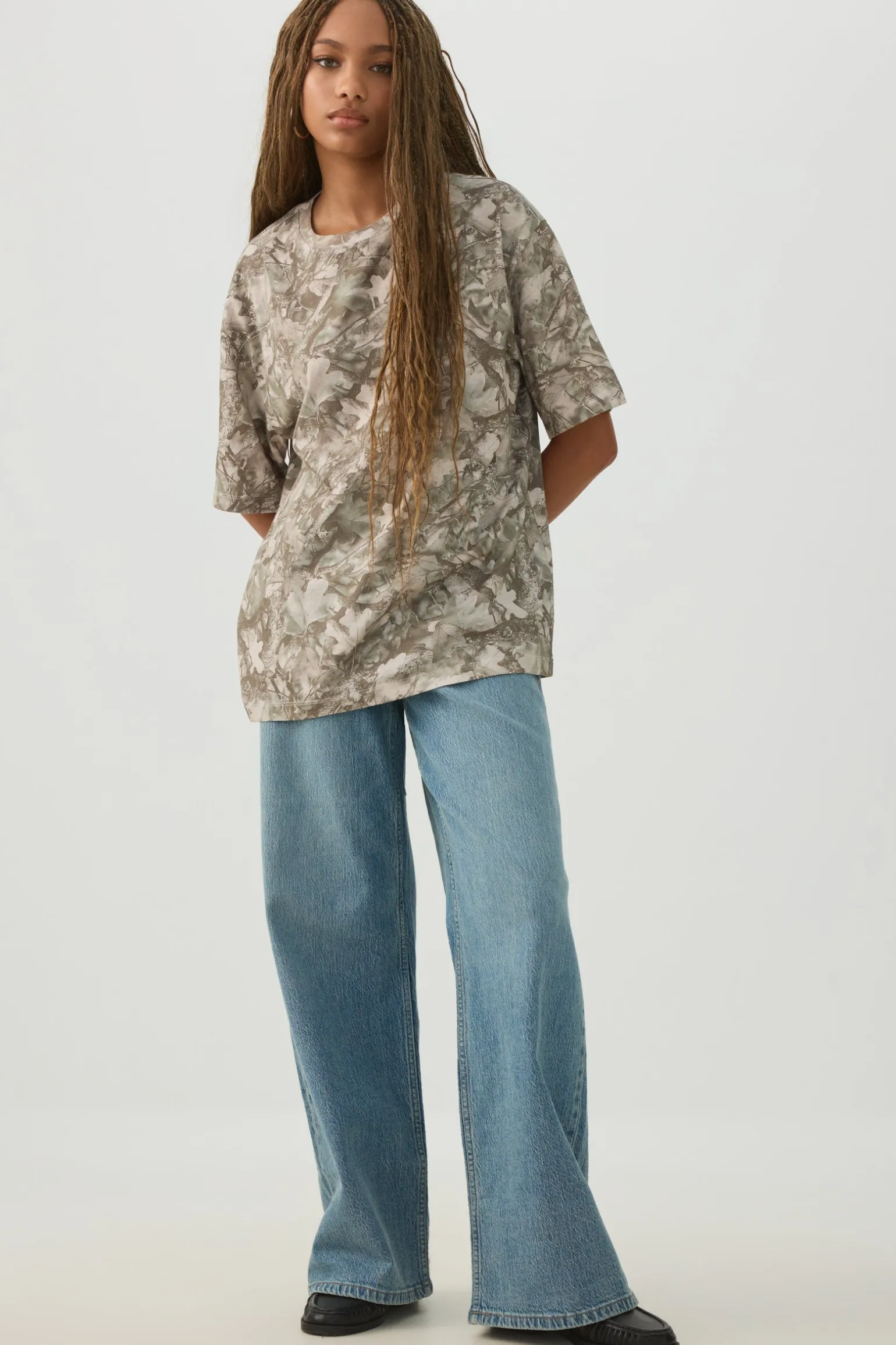 Foliage Oversized T-Shirt