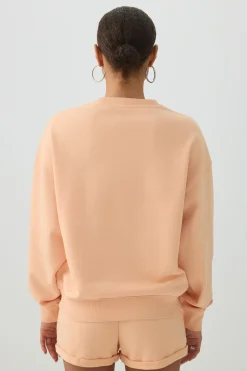 French Terry Crew Neck Sweatshirt