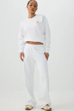 French Terry Crew Neck Sweatshirt