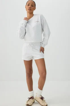 French Terry Crew Neck Sweatshirt