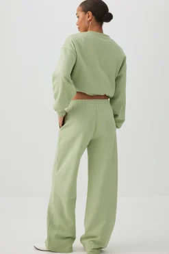 French Terry Wide Leg Pants
