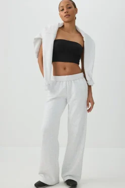 French Terry Wide Leg Pants