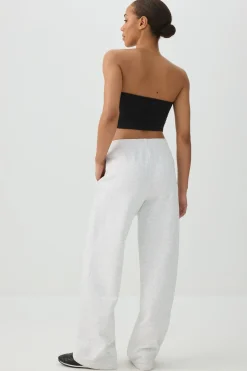 French Terry Wide Leg Pants