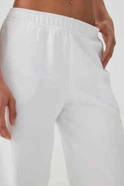 French Terry Wide Leg Pants