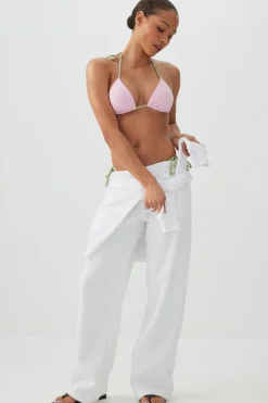 French Terry Wide Leg Pants