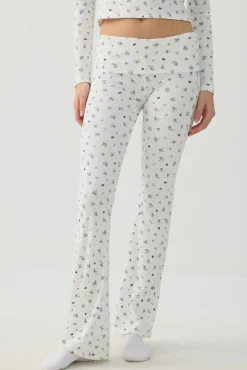 Fruit Print Super Soft Rib PJ Pants