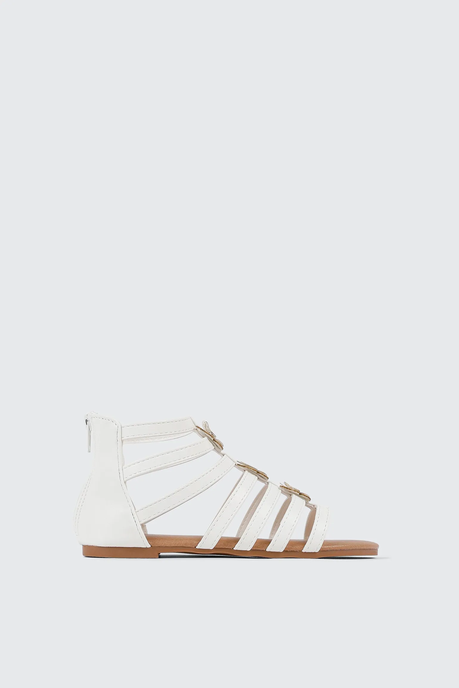 Glitter Butterfly Gladiator Sandals