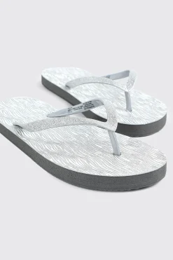 Glittery Flip Flops