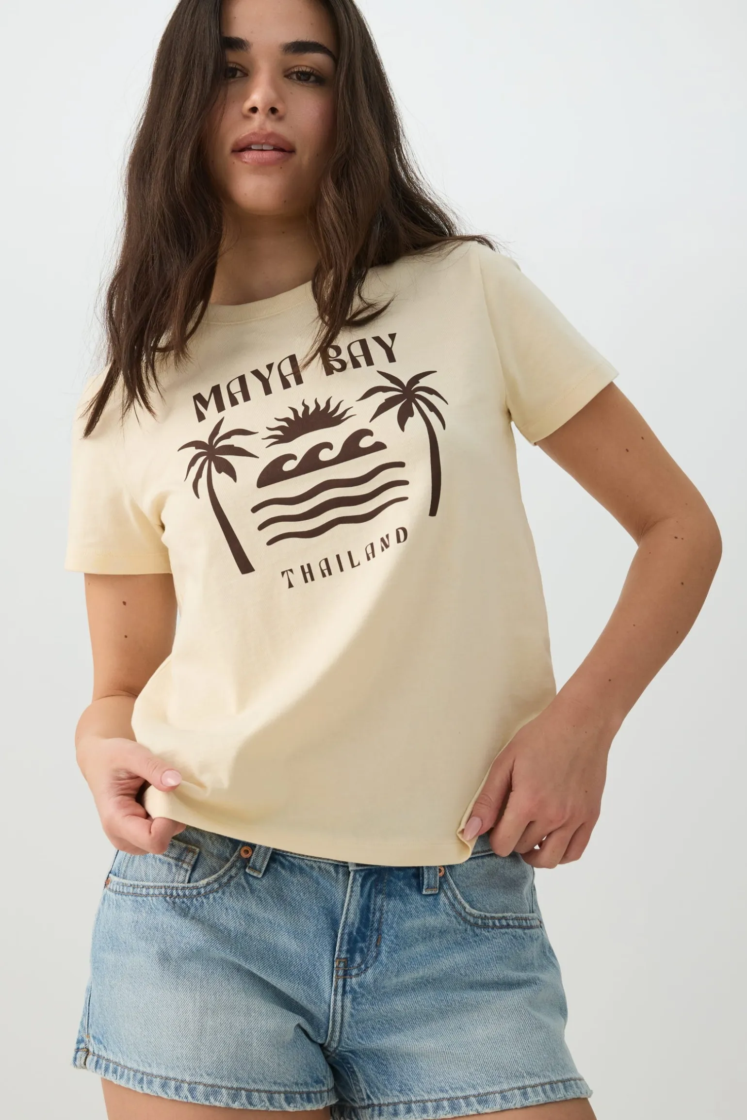 Graphic Crew Neck T-Shirt