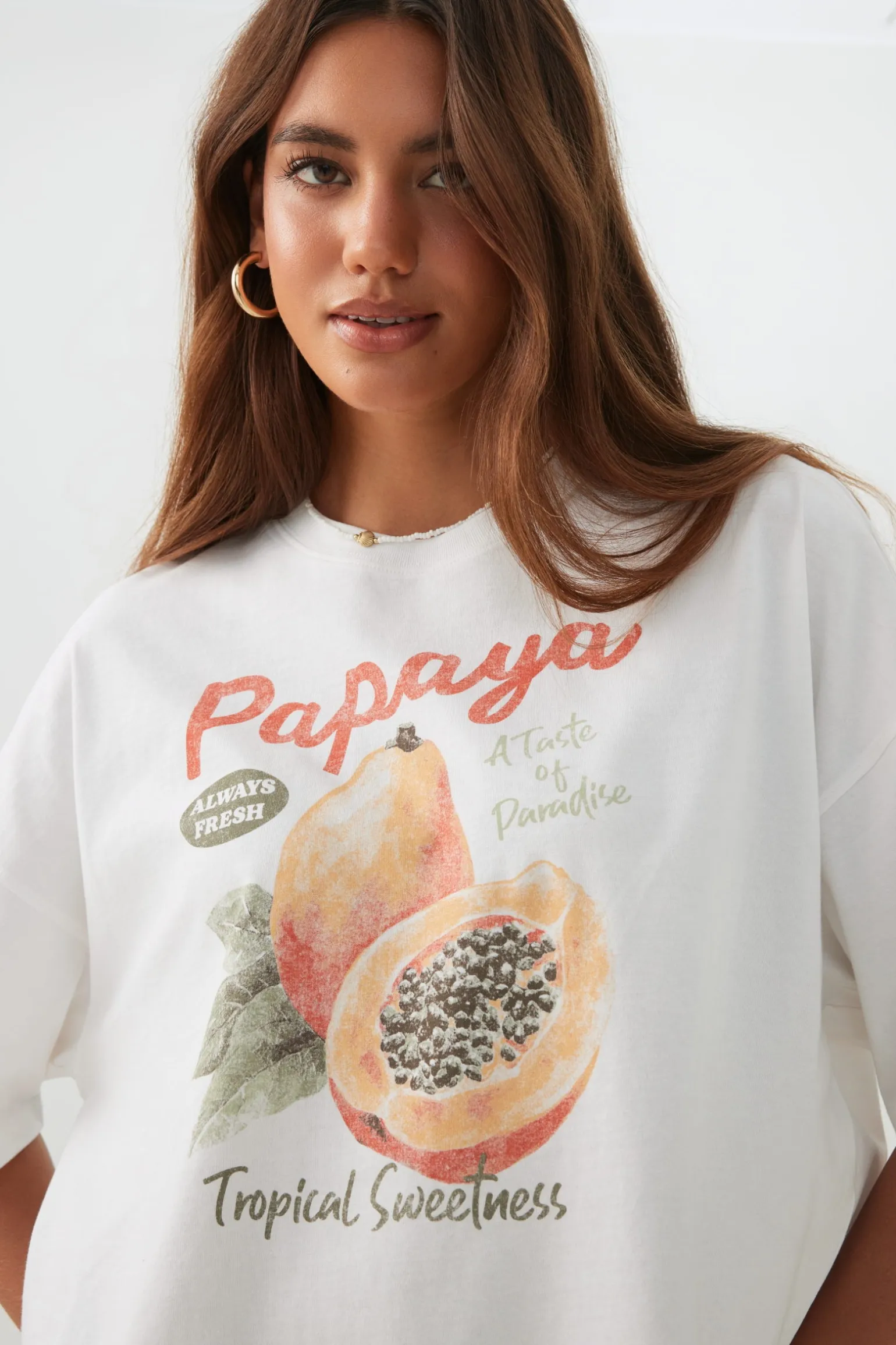 Graphic Drop Shoulder T-Shirt